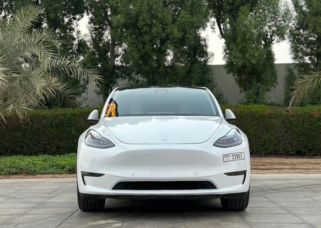 Rent Tesla Model Y Dubai