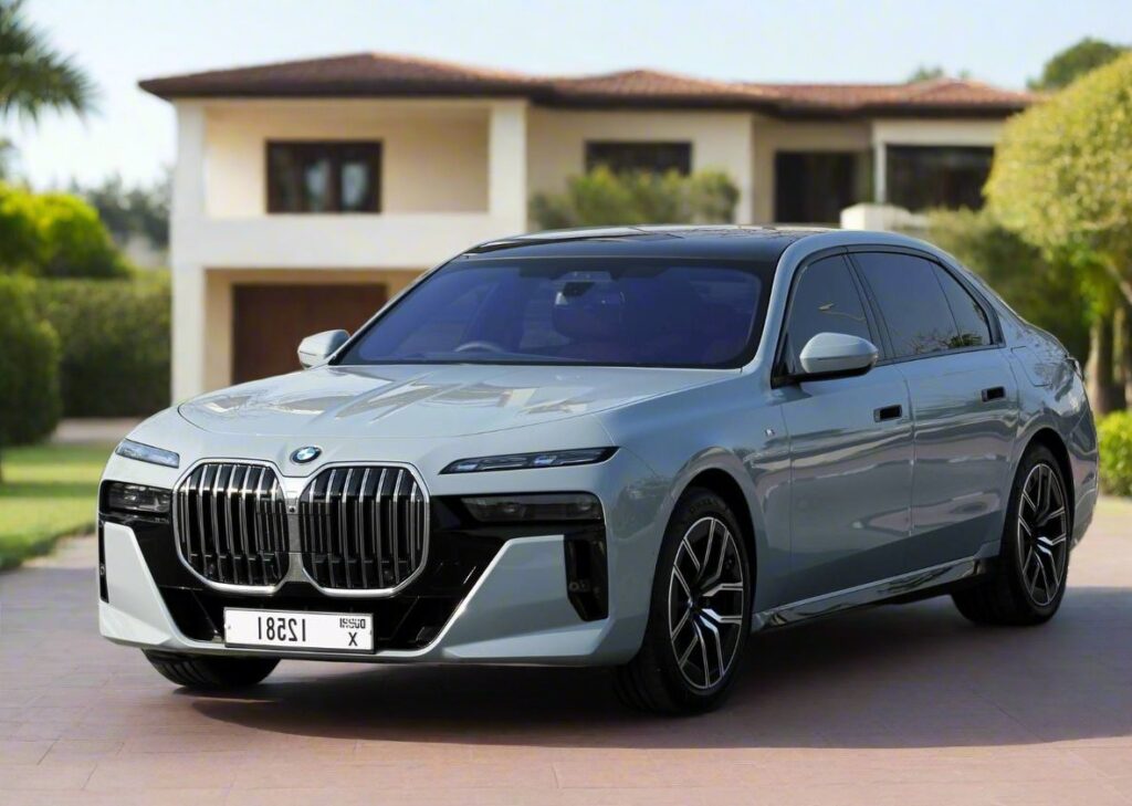 Rent BMW 735i 2023 (Grey) Dubai